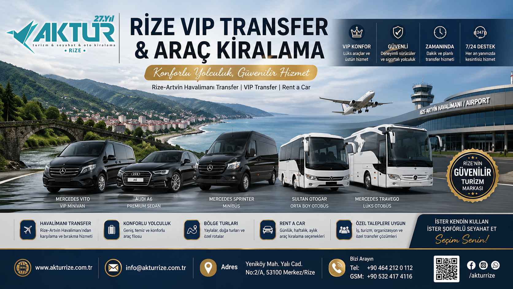 Rize yaylaları ve Karadeniz doğal manzara